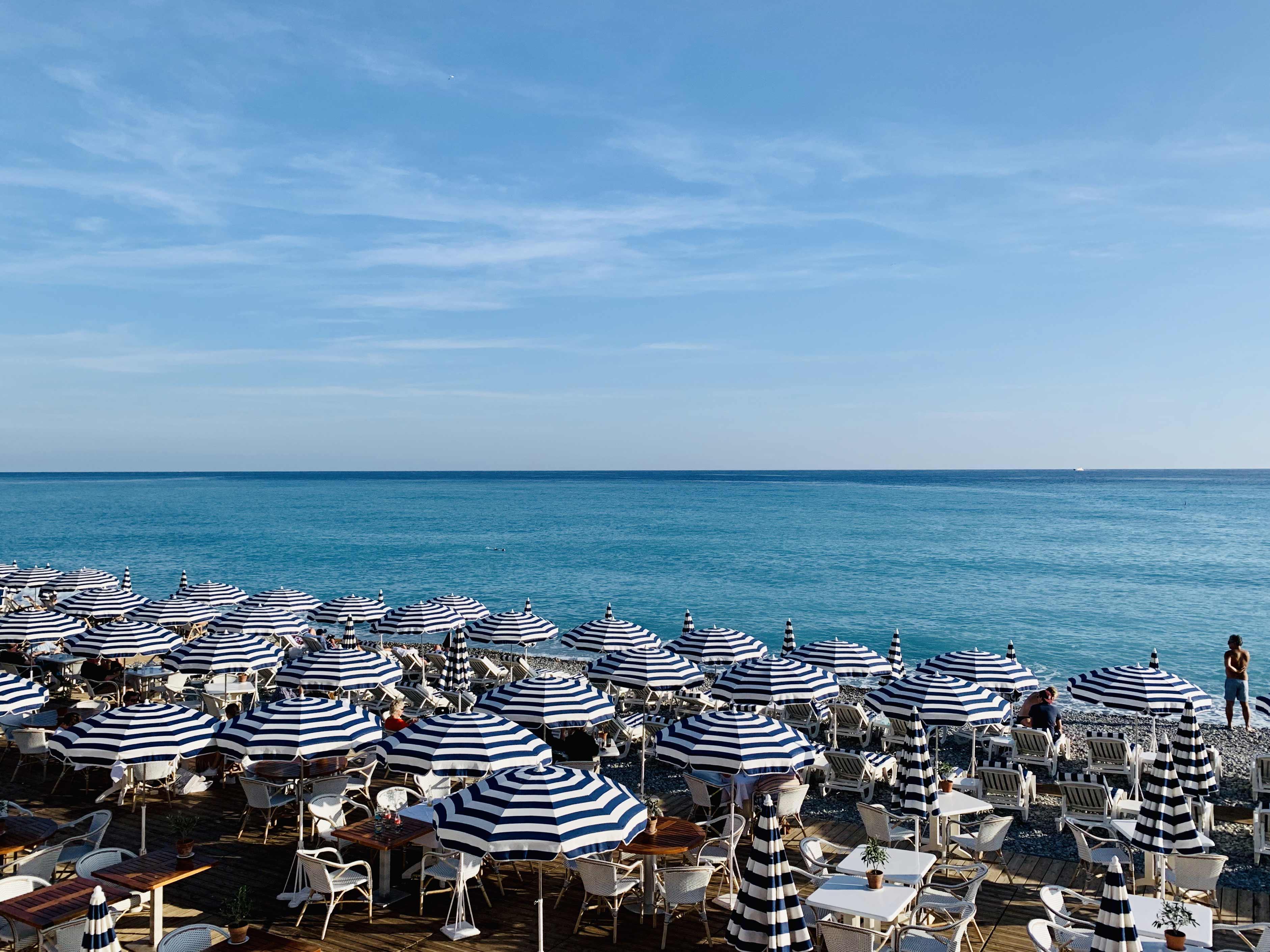 Les meilleurs restaurants de plage à Nice